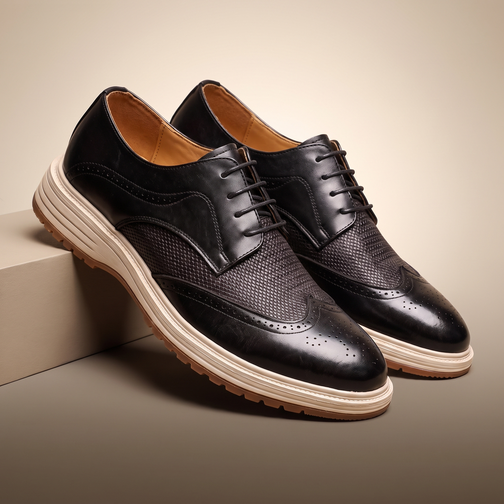 Cremona Brogue Leather Derby