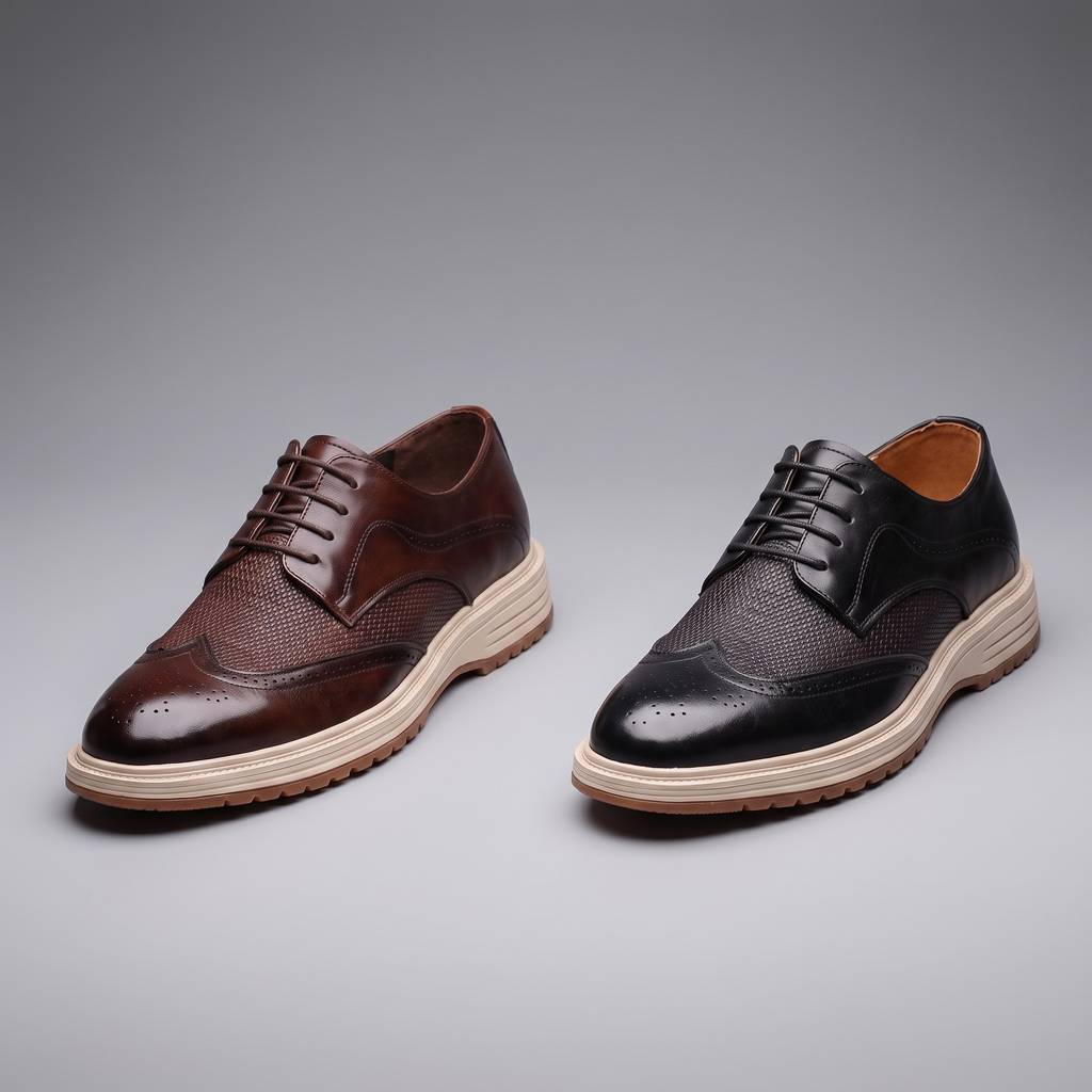 Cremona Brogue Leather Derby