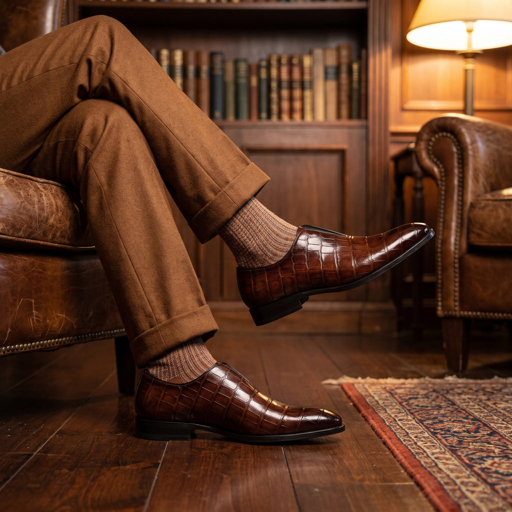 Mantova Croc Loafer
