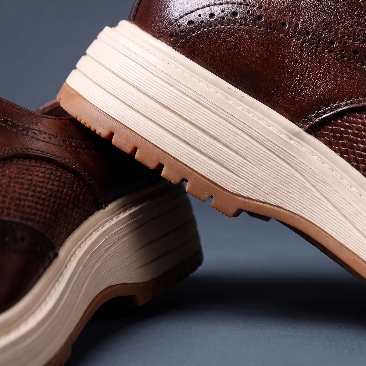 Cremona Brogue Leather Derby