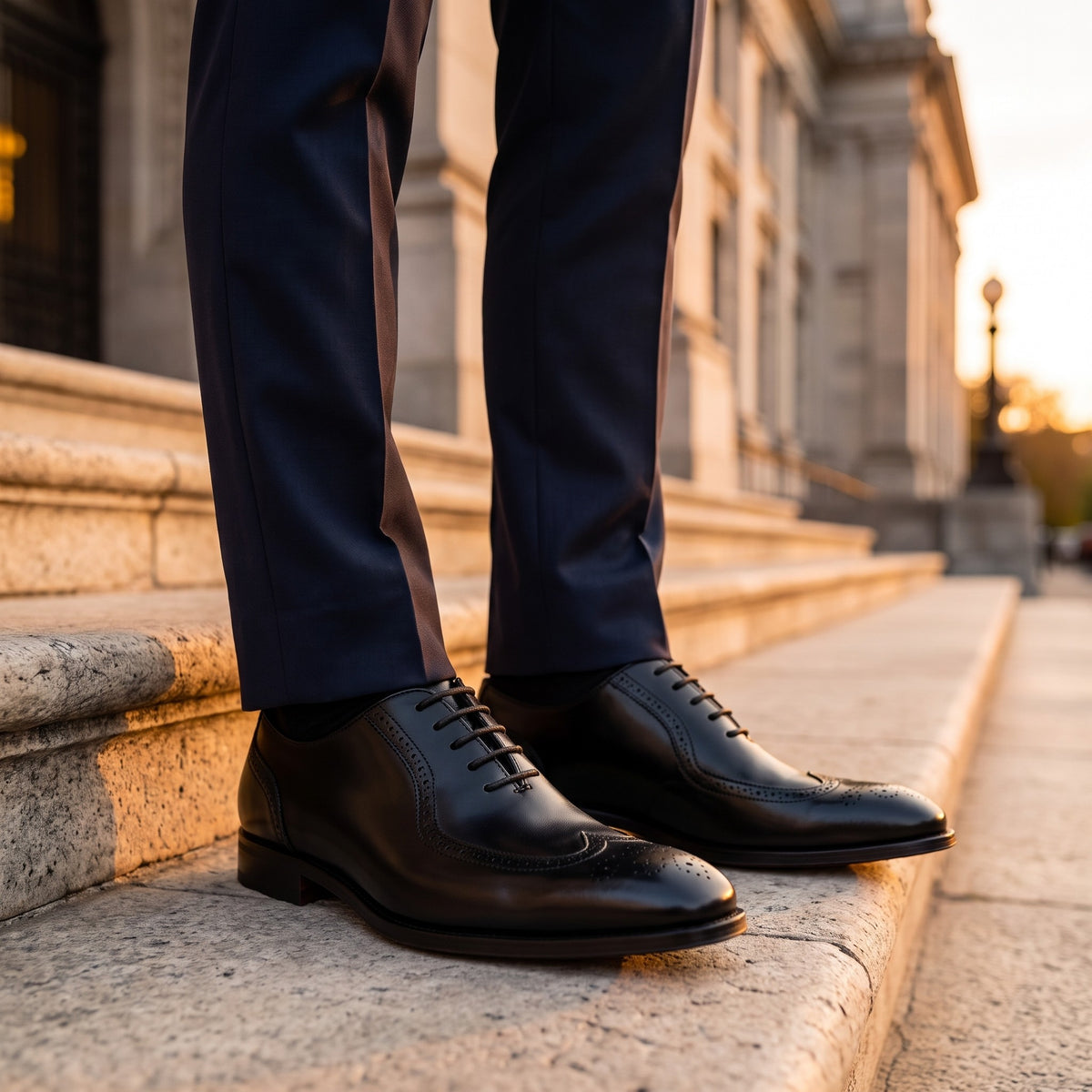London Genuine Leather Oxford