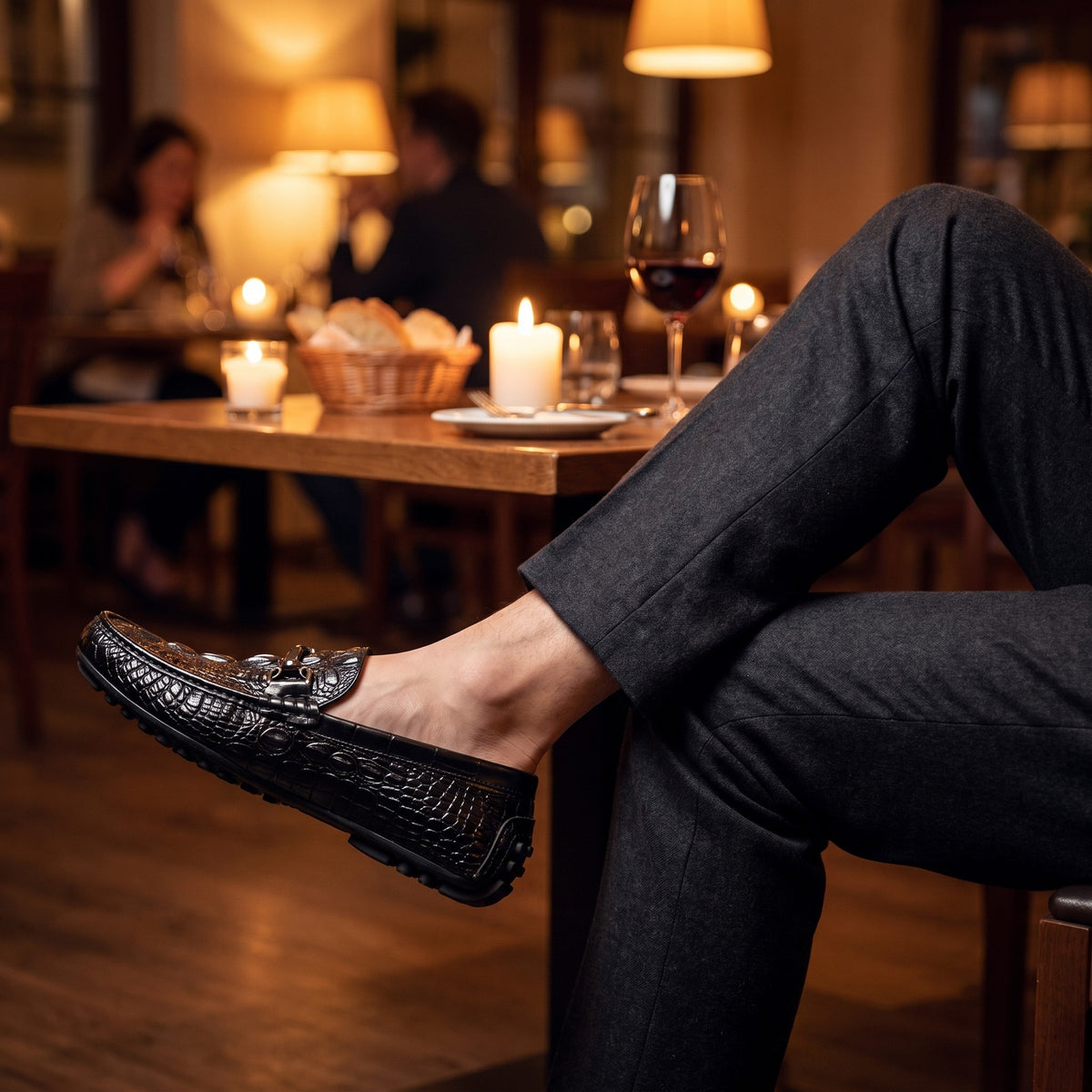 Bellagio Croc Bit Loafer
