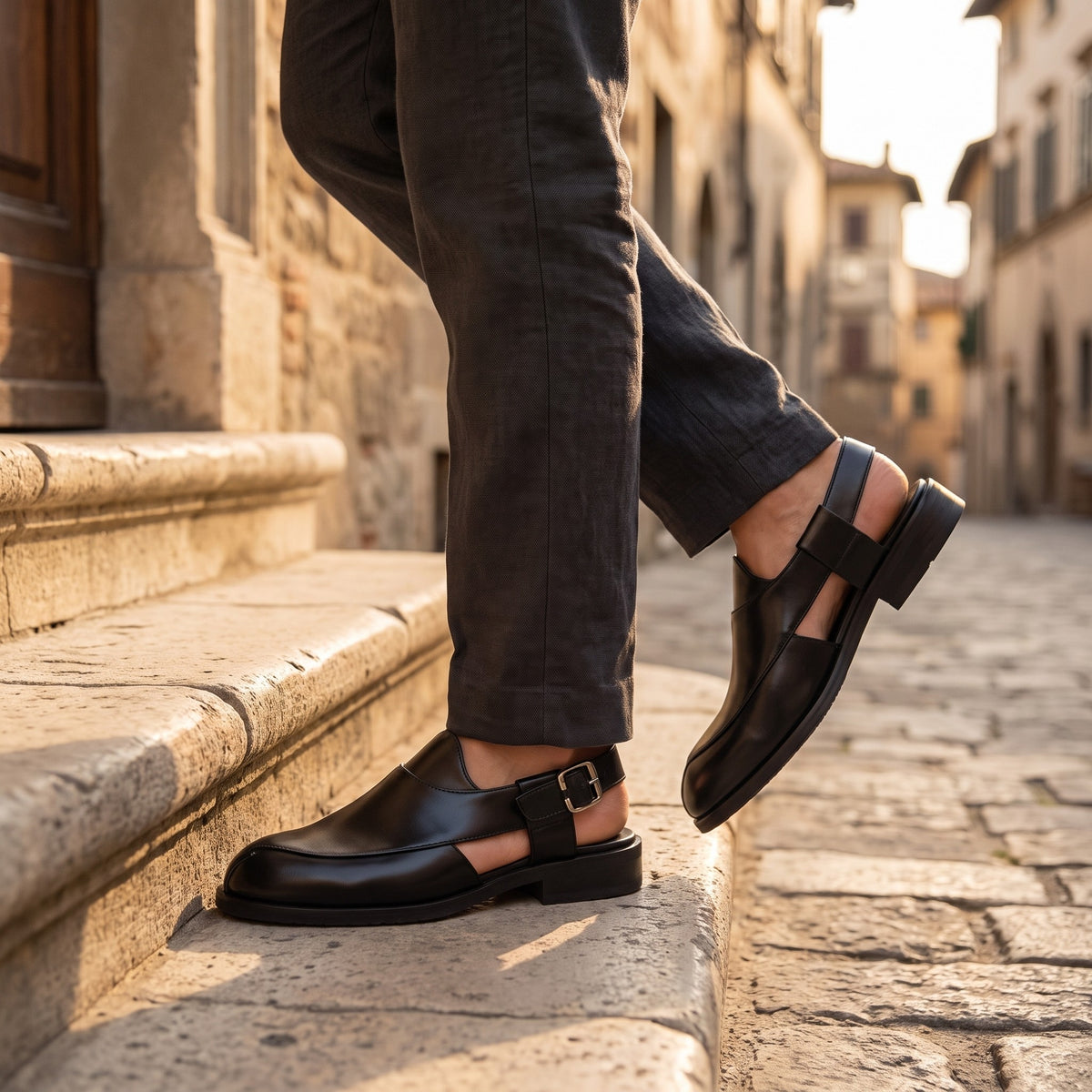Rimini Leather Mule