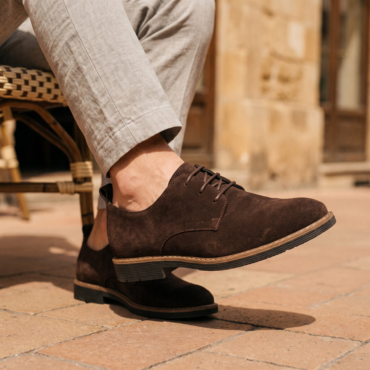 Vicenza Suede Derby
