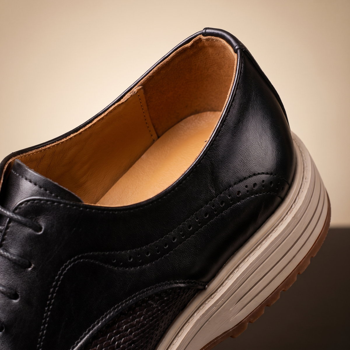 Cremona Brogue Leather Derby