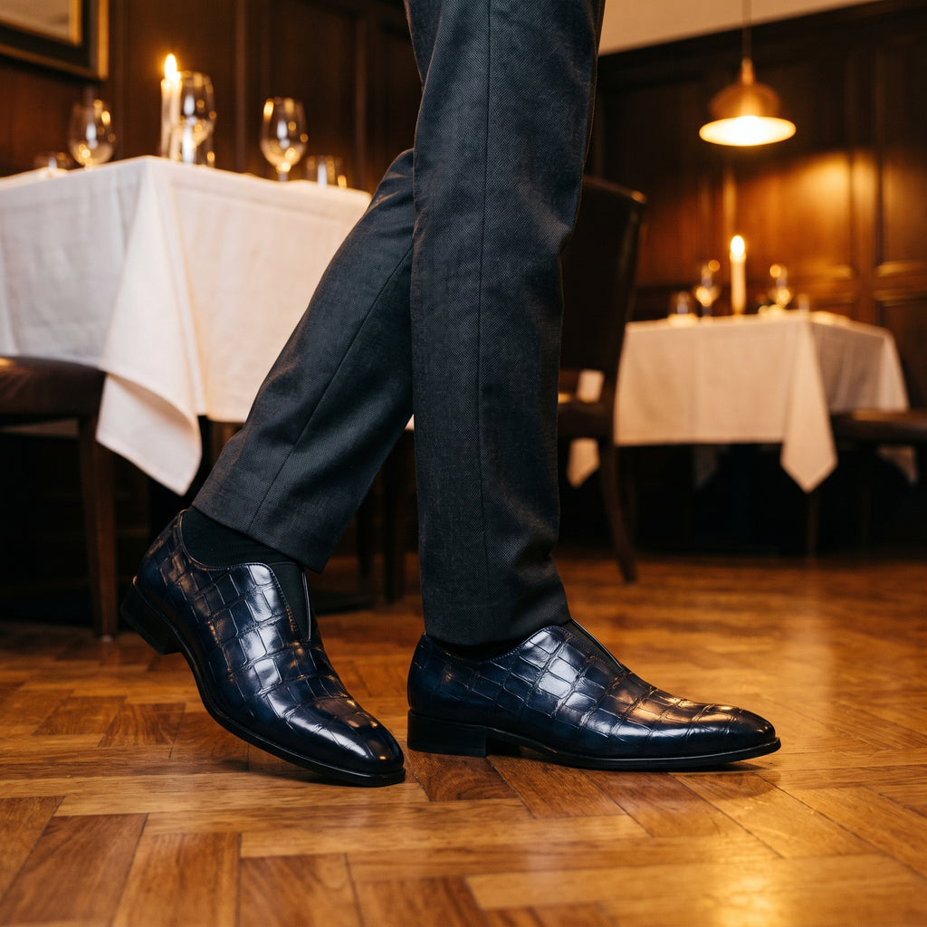 Mantova Croc Loafer