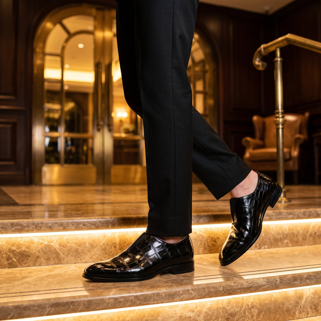Mantova Croc Loafer