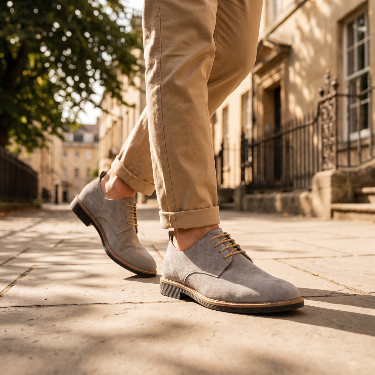 Vicenza Suede Derby