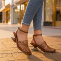 Aurelia Mesh Heel