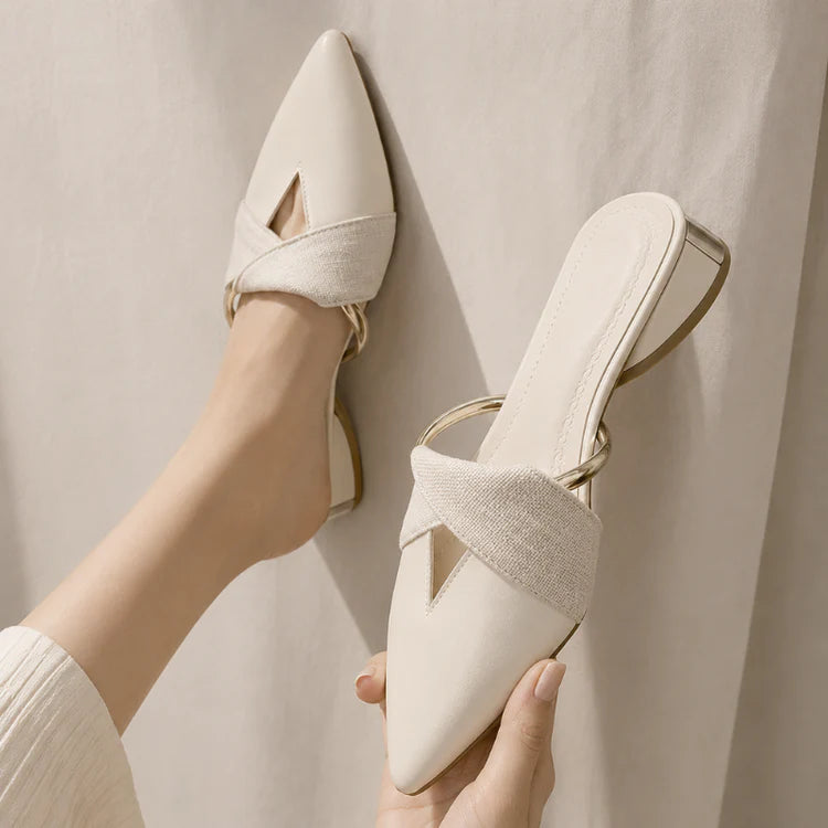 Eloise Pointed Mules