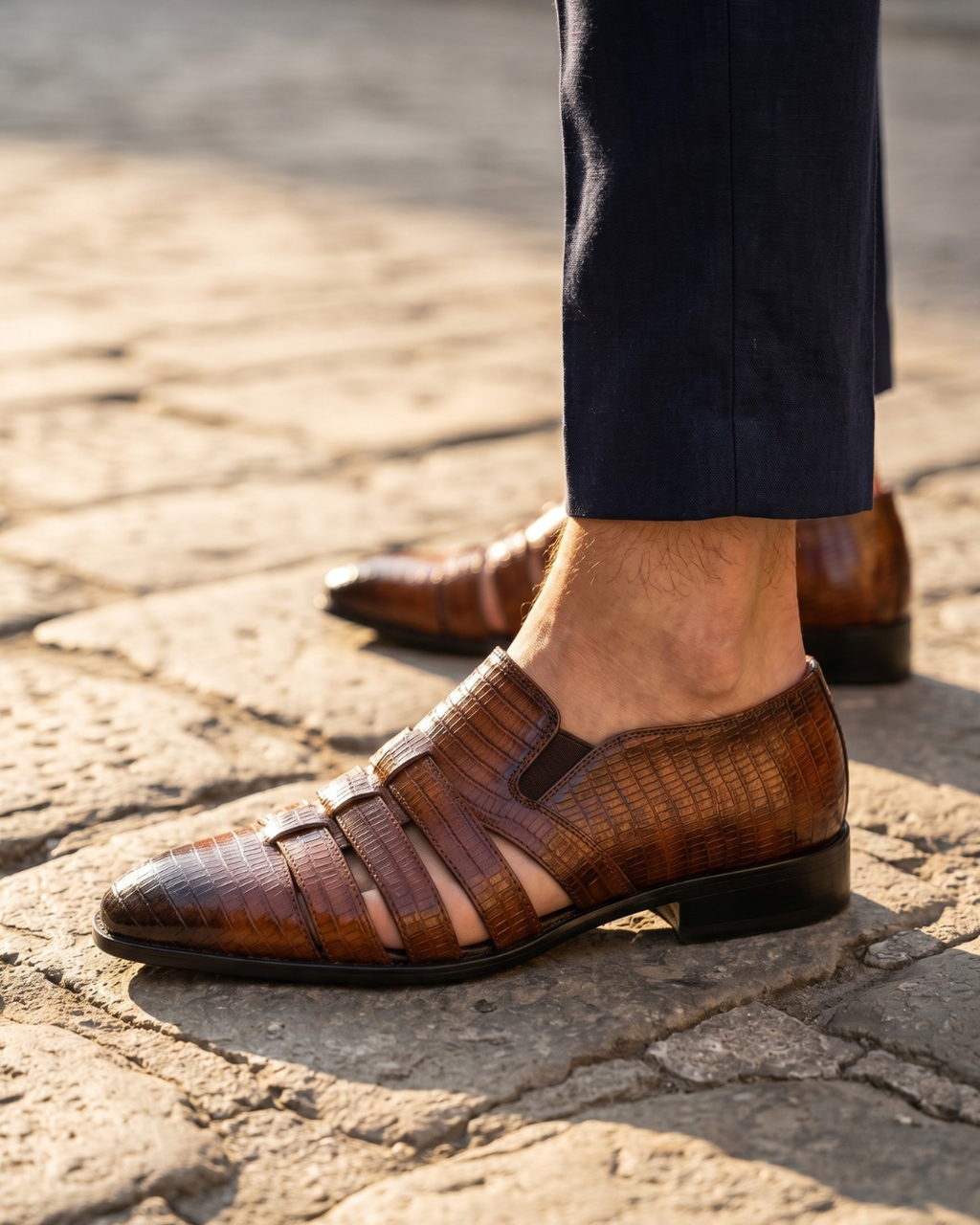 Cesare Leather Dress Shoes