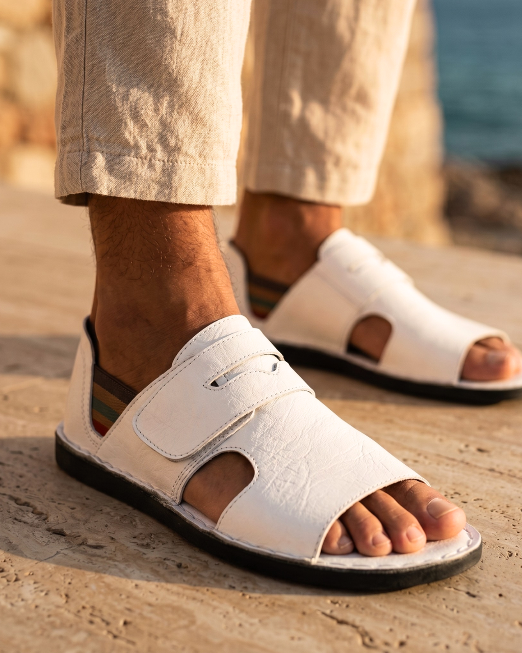 Taormina Leather Sandal