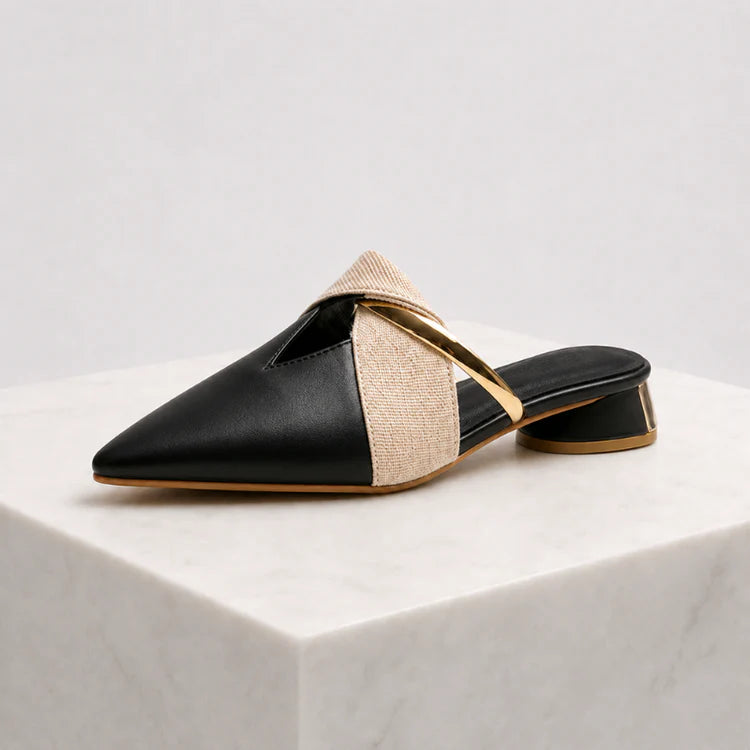 Eloise Pointed Mules