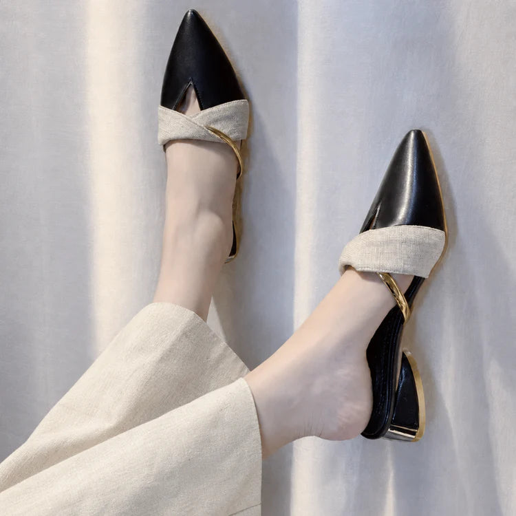 Eloise Pointed Mules