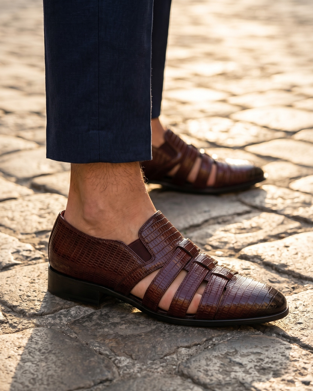 Cesare Leather Dress Shoes
