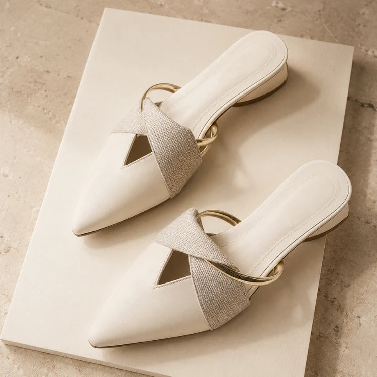Eloise Pointed Mules