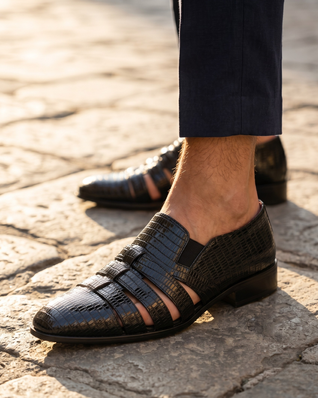 Cesare Leather Dress Shoes