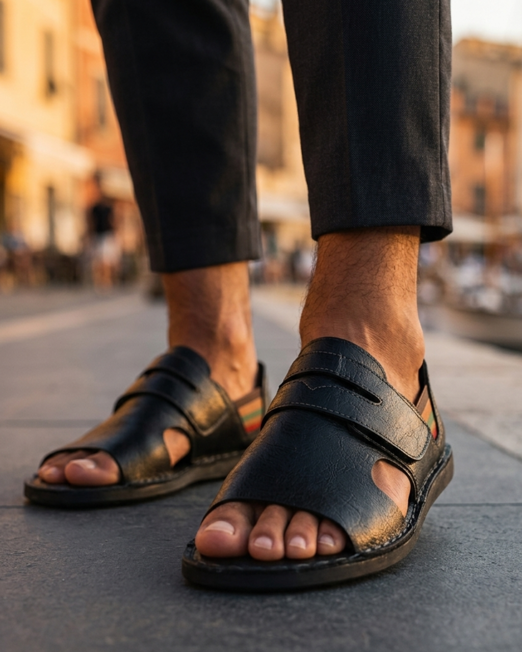 Taormina Leather Sandal