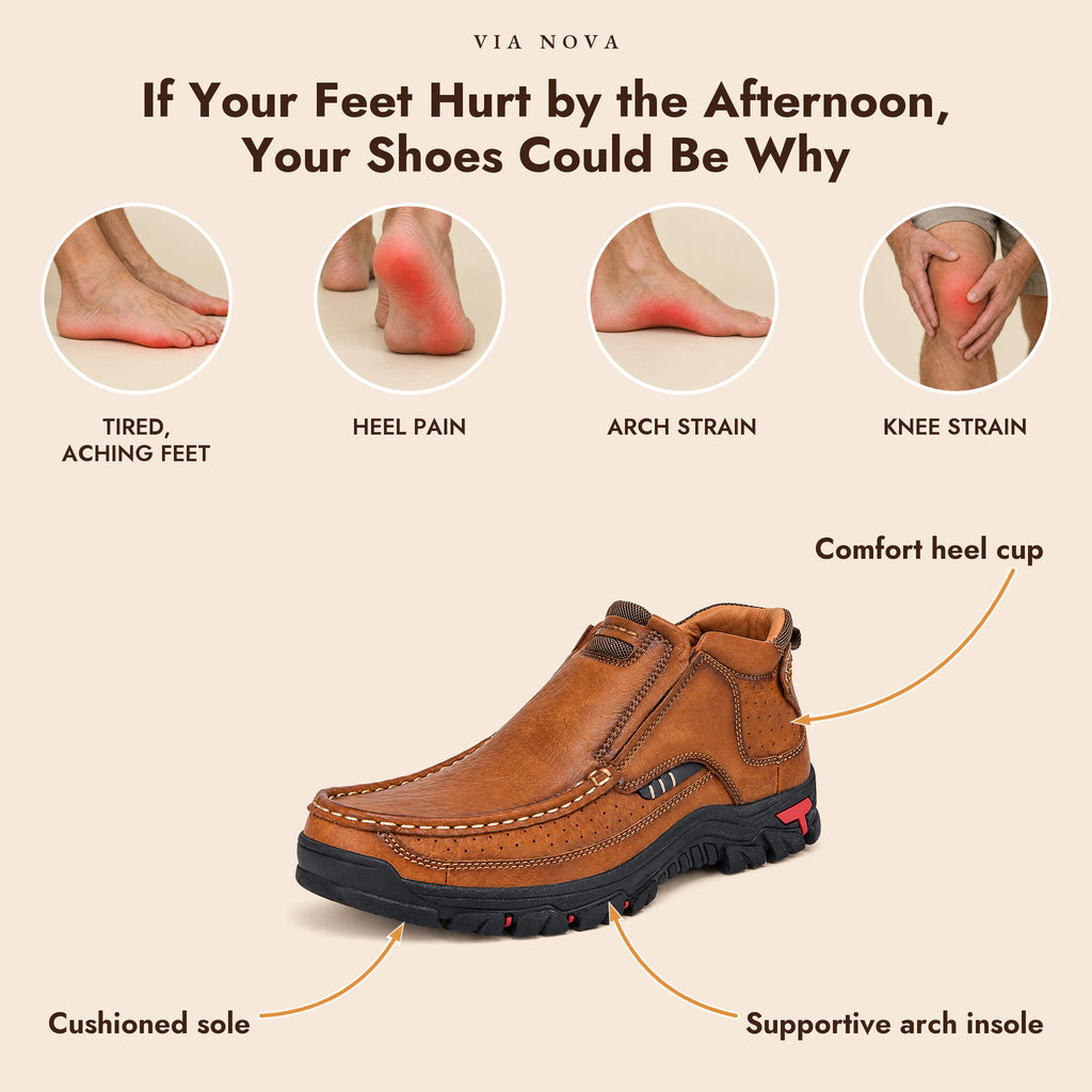 If your feet hurt by the afternoon, your shoes could be why