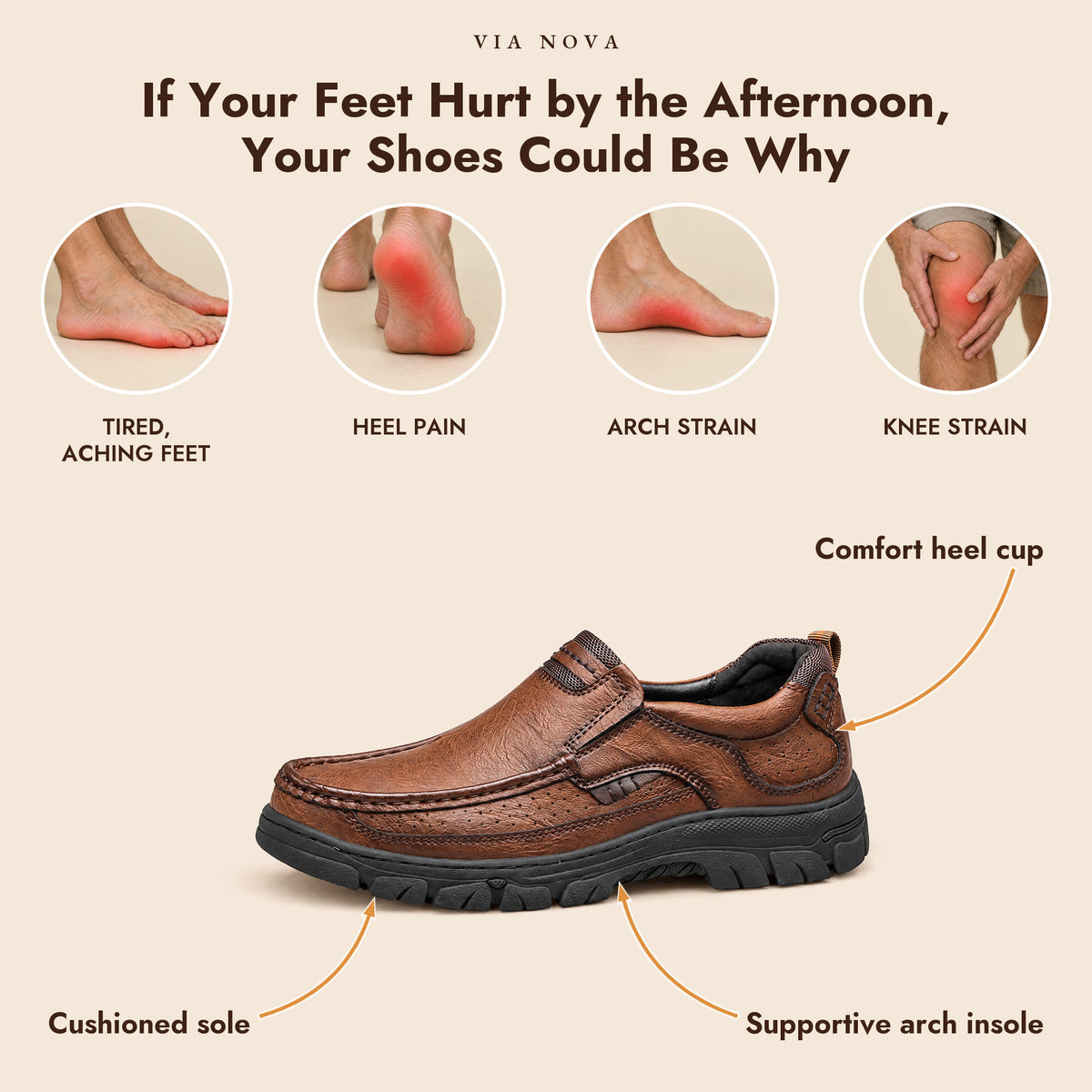 If your feet hurt by the afternoon, your shoes could be why