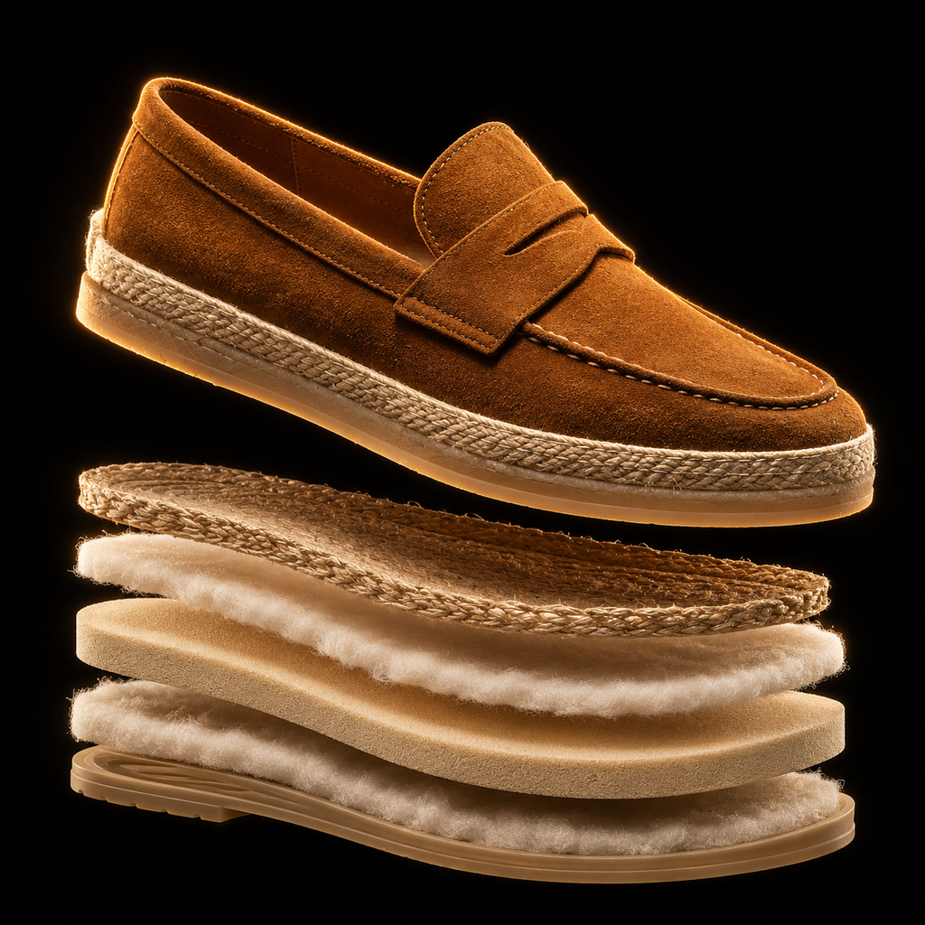 Lido Suede Espadrille Loafer