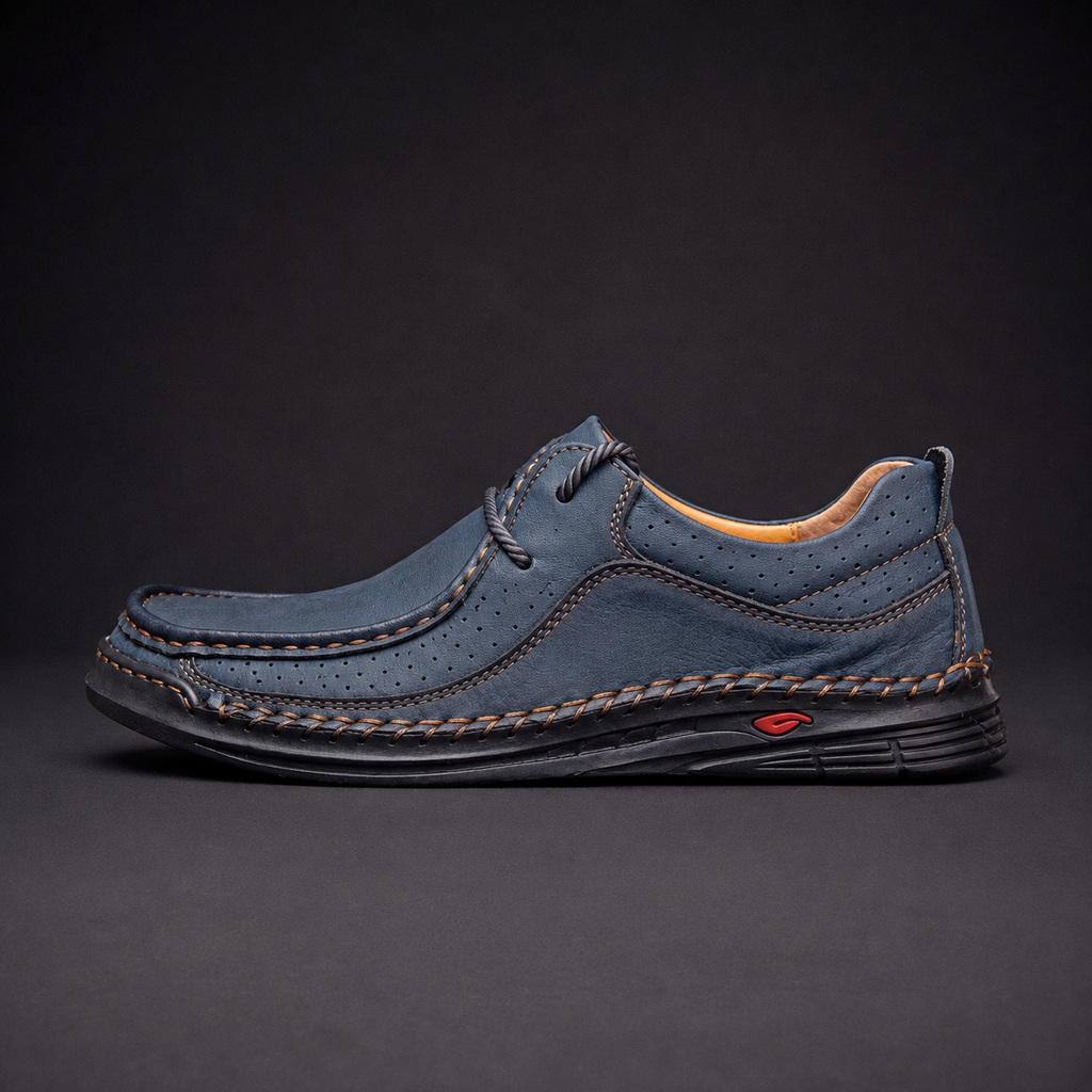 Treviso Leather Lace-Up