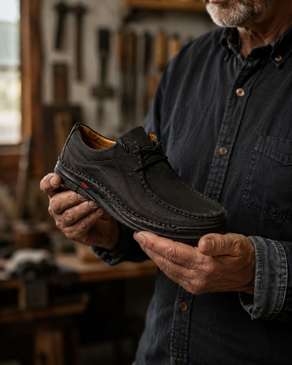 Treviso Leather Lace-Up