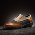 Parma Two-Tone Leather Derby
