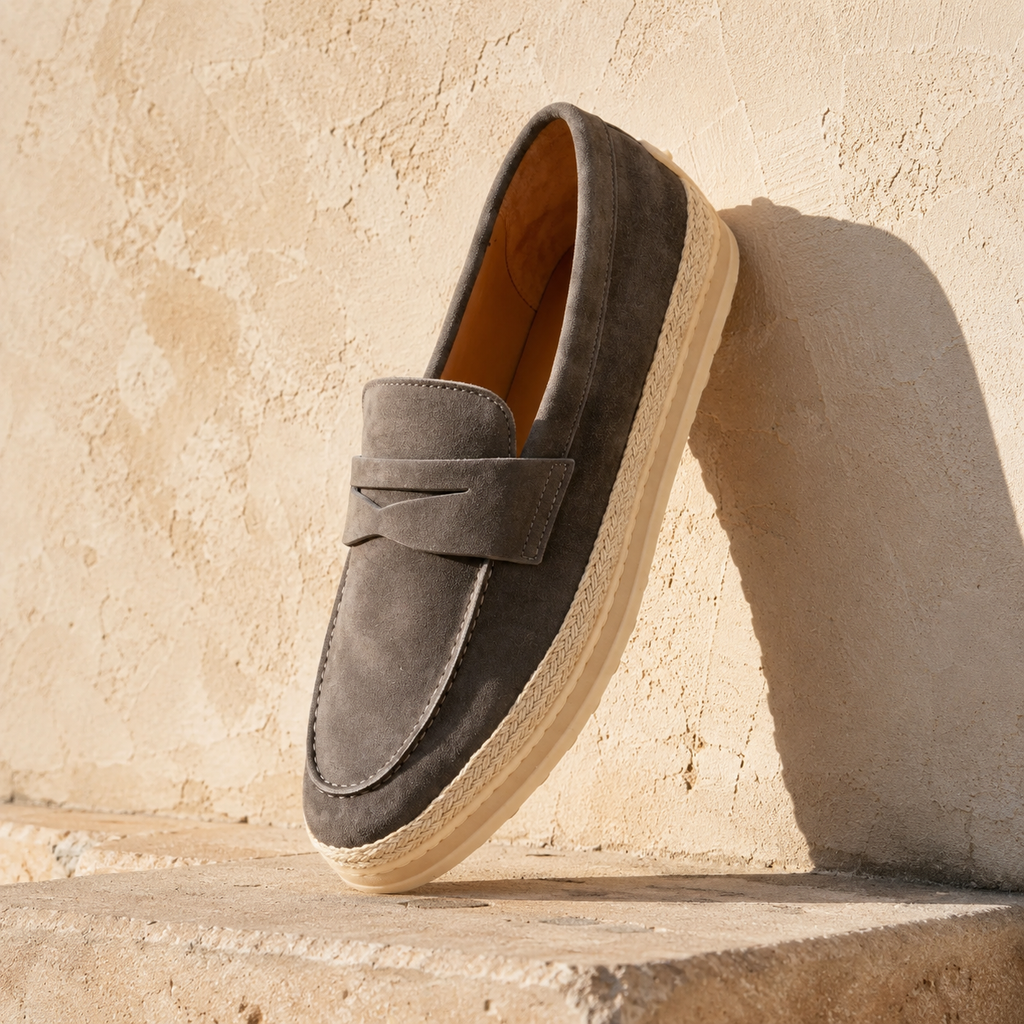 Lido Suede Espadrille Loafer