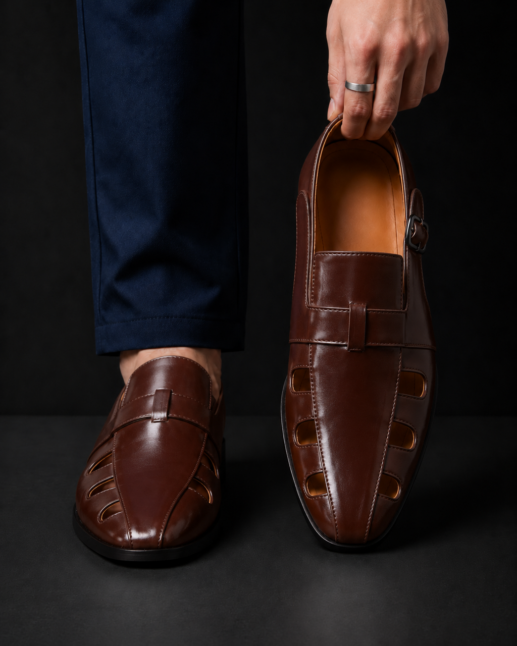Aragon Monk-Strap Loafer