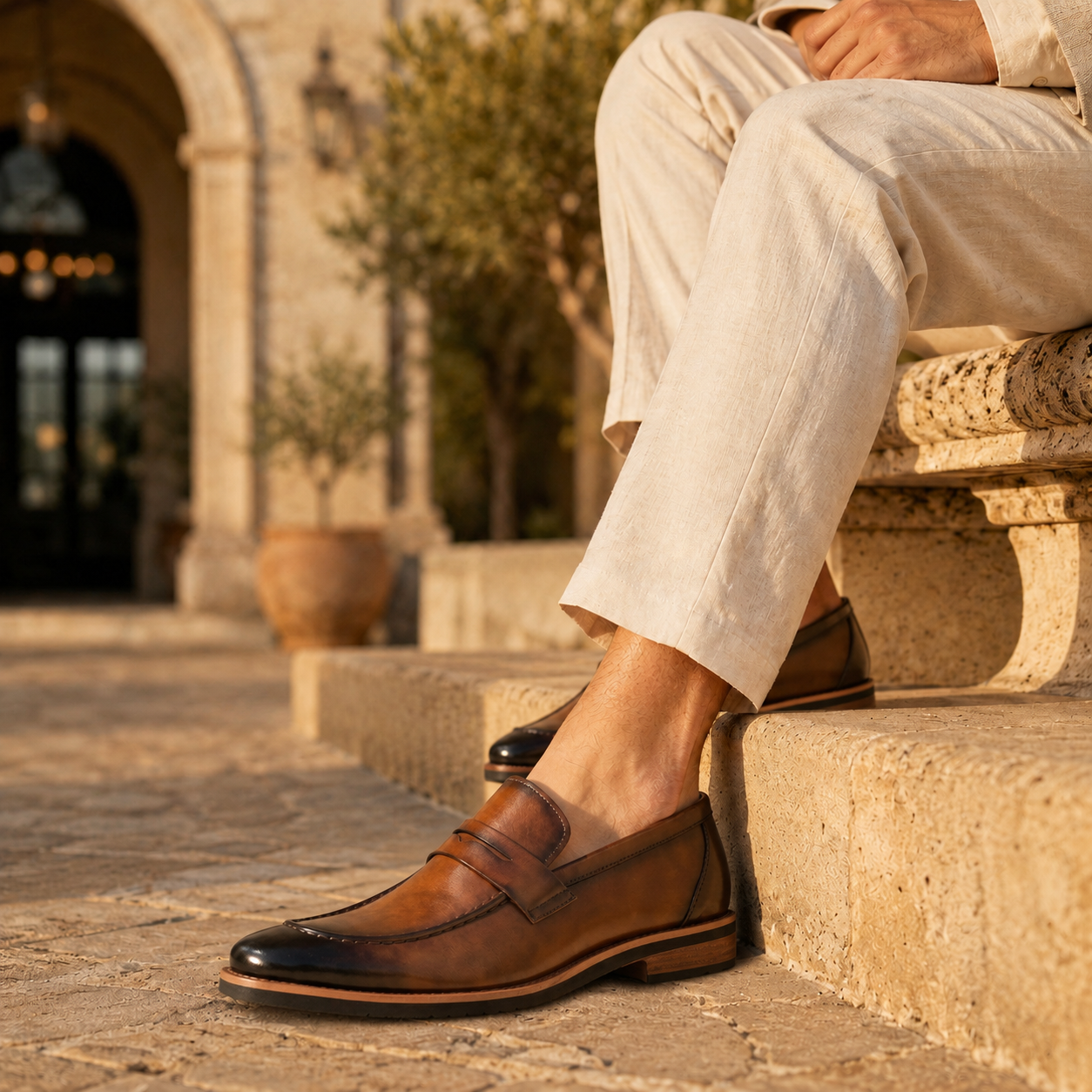 Lucca Leather Loafer