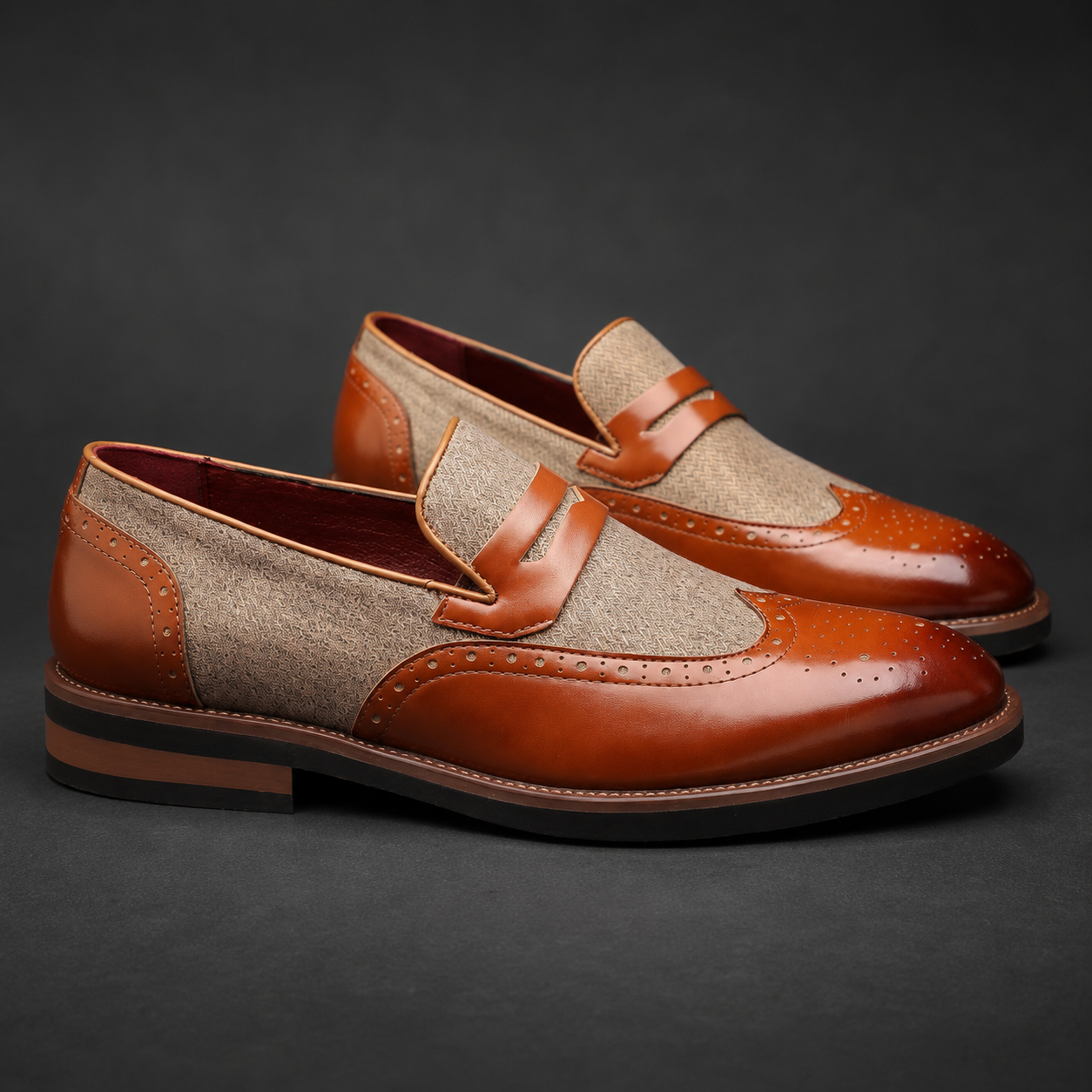 Bergamo Wingtip Loafer