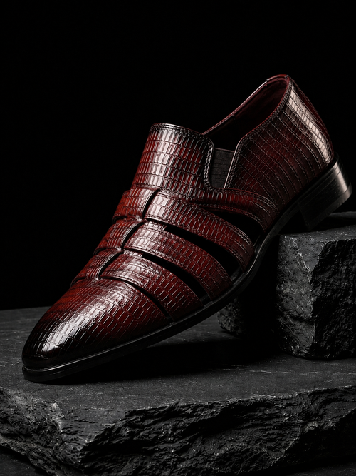 Cesare Leather Dress Shoes