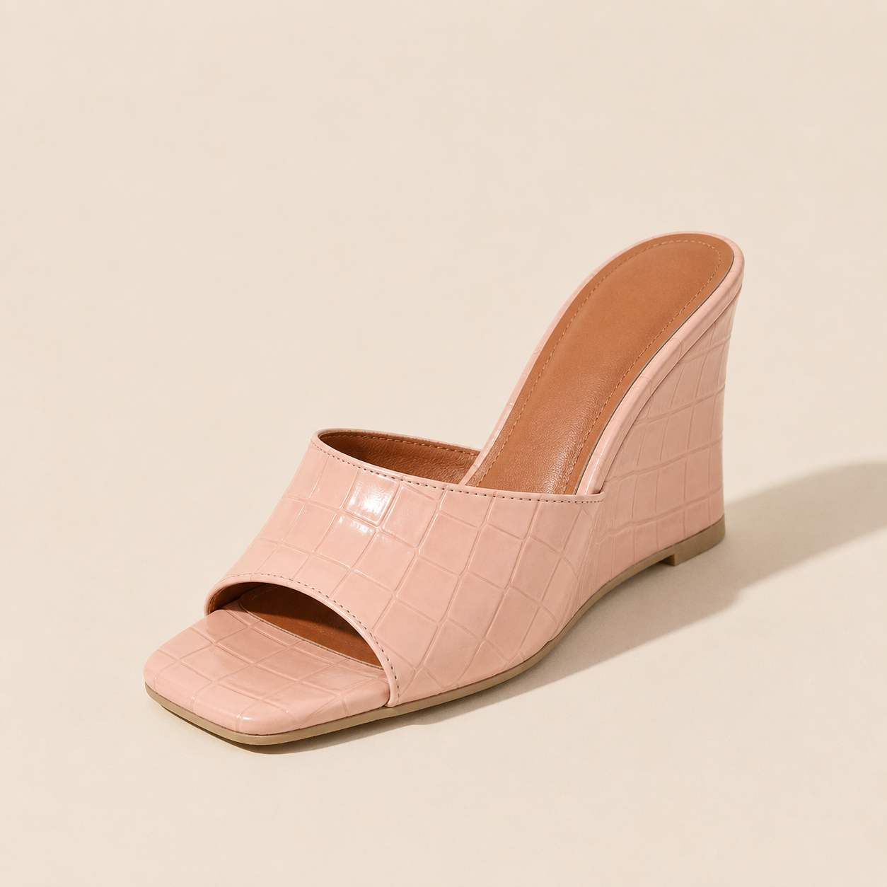 Mara Croc Wedge