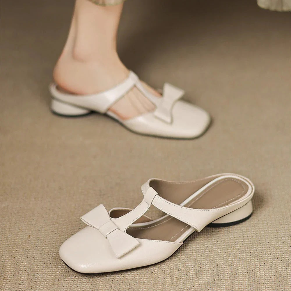 Fiore Leather Mule