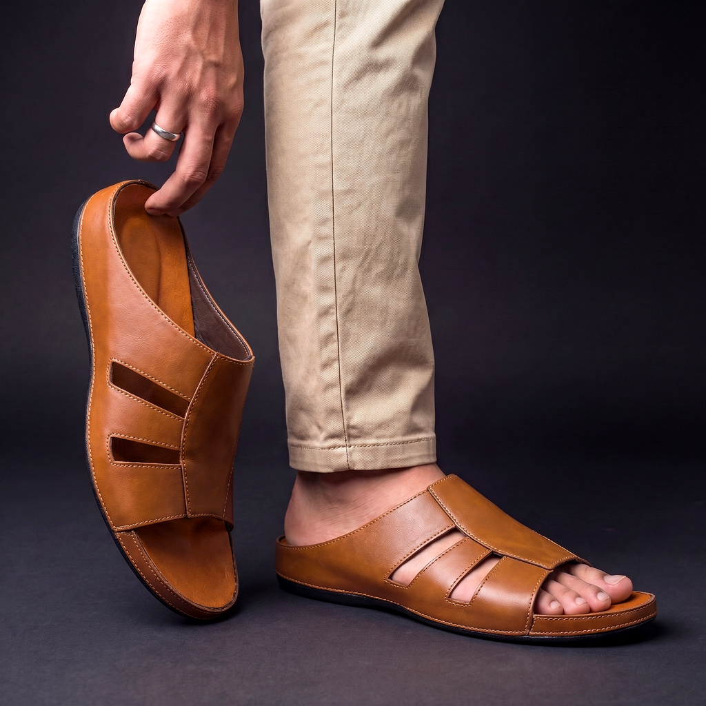 Marco Leather Sandal