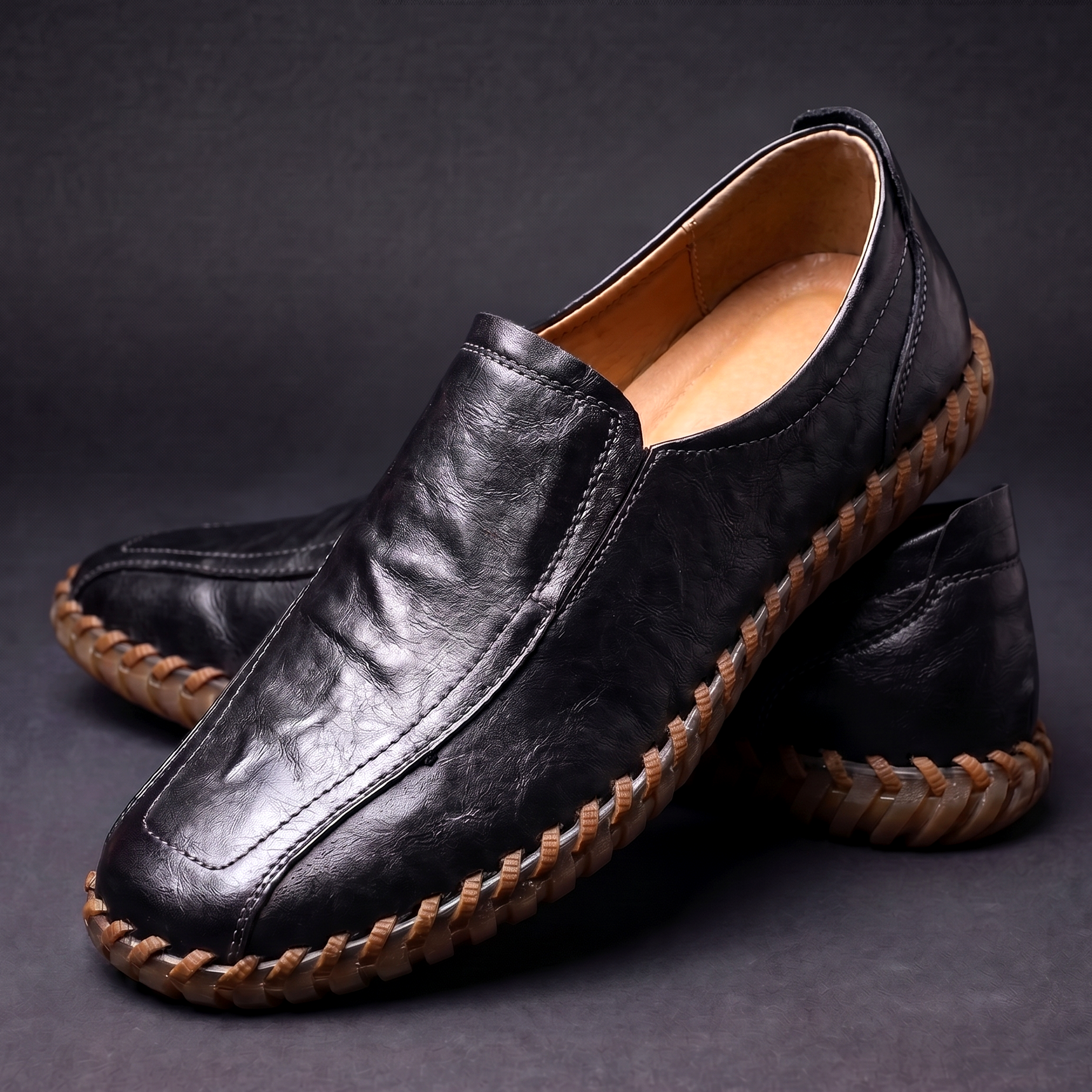 Rome Leather Loafers