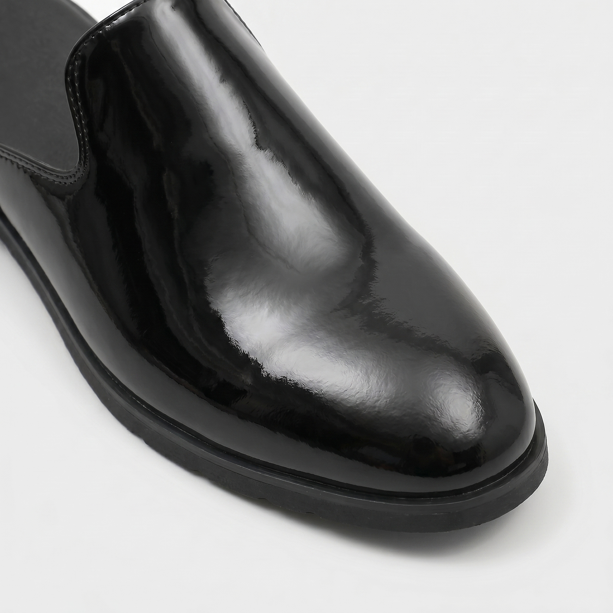 Rossi Patent Leather Mules