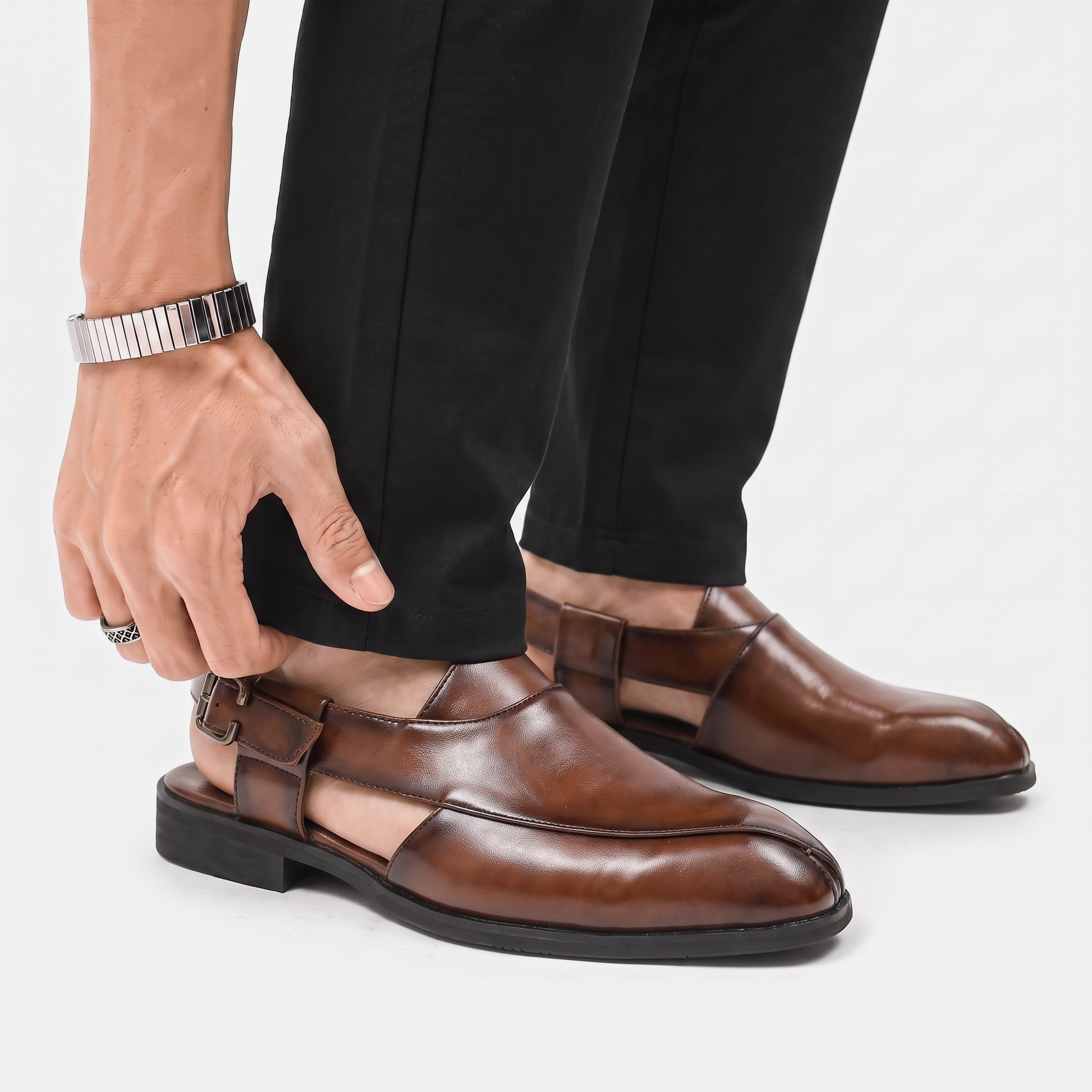 Rimini Leather Sandal
