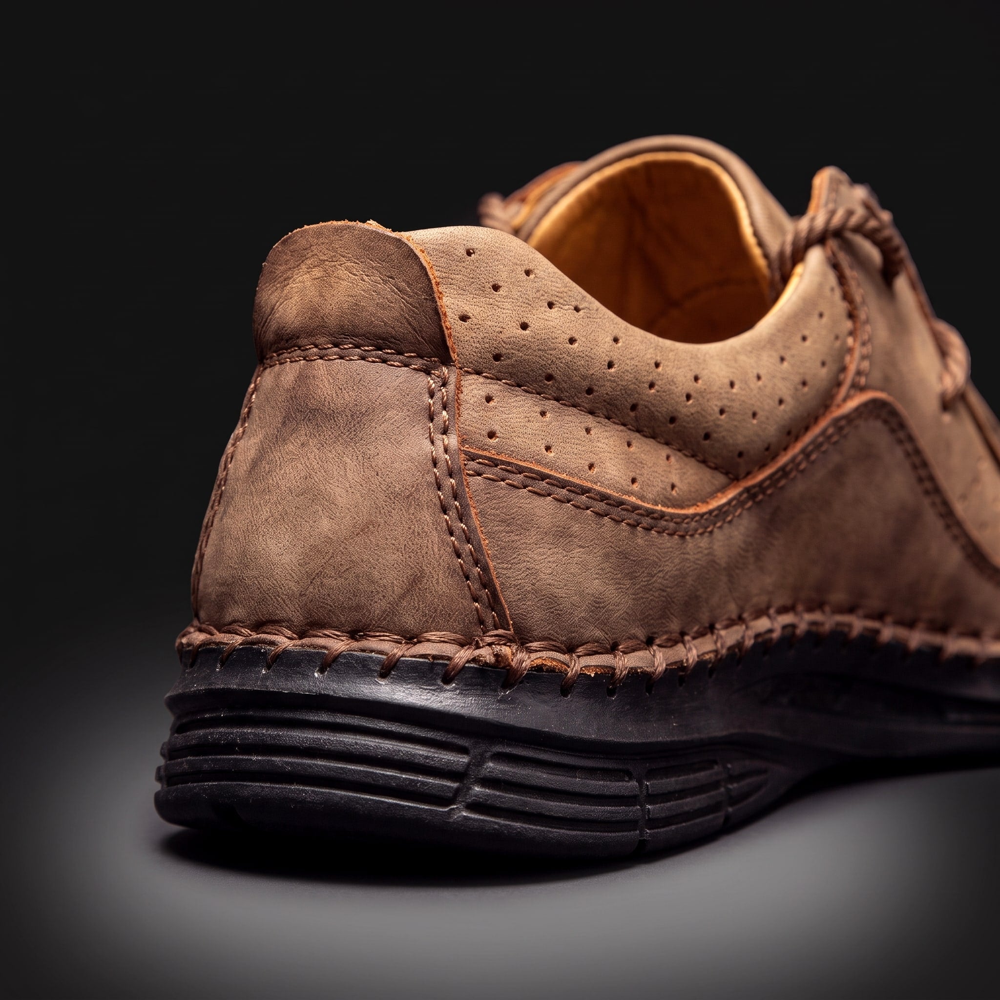 Treviso Leather Lace-Up