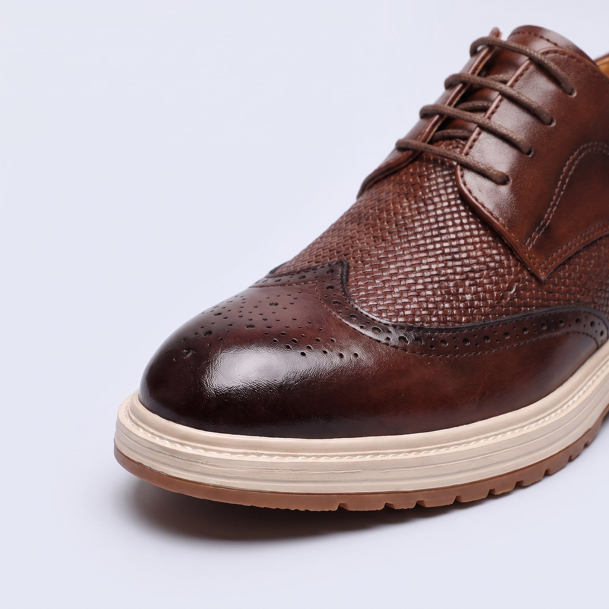 Cremona Brogue Leather Derby