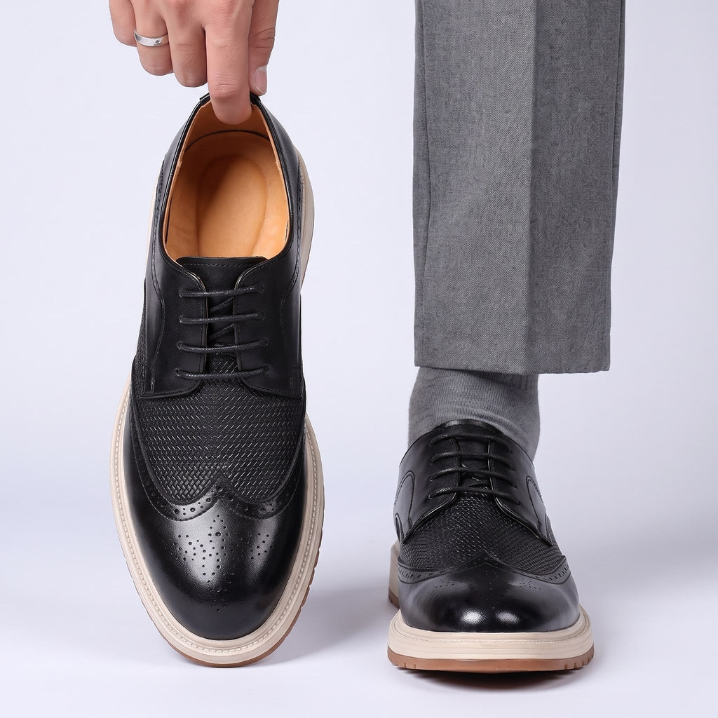Cremona Brogue Leather Derby