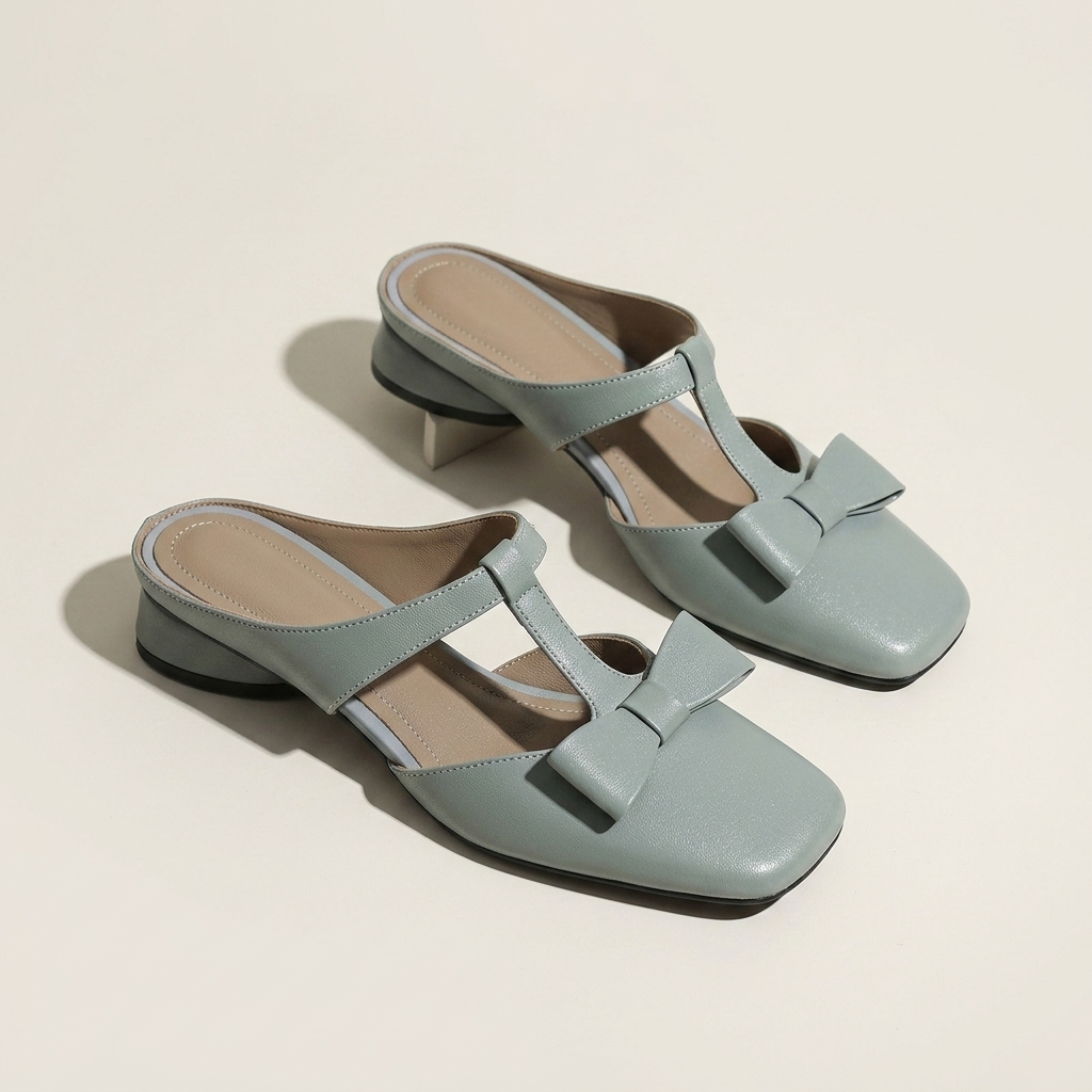 Fiore Leather Mule