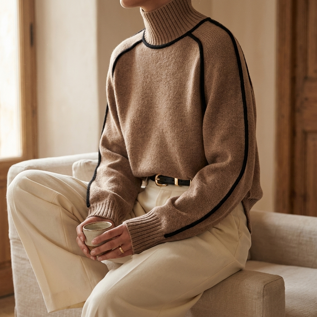 Lana Cashmere Turtleneck