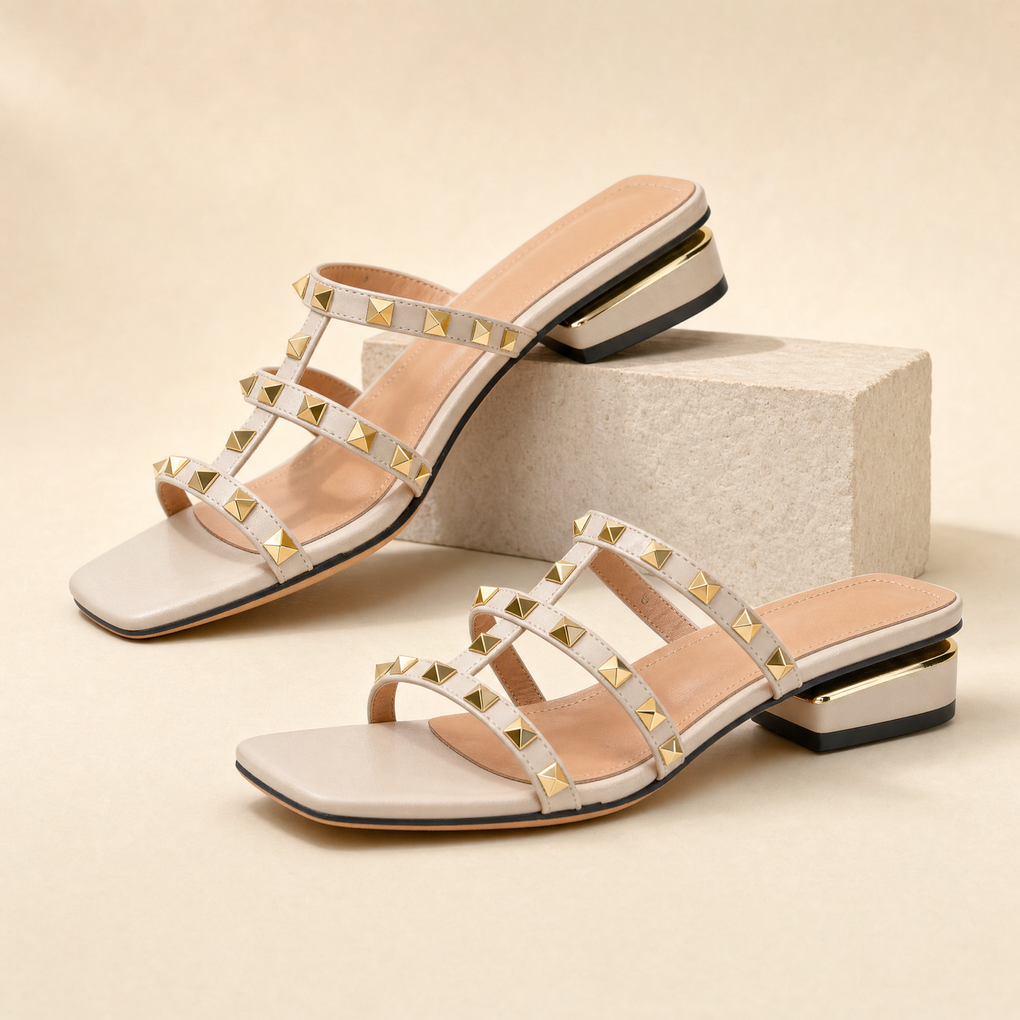 Dotti Studded Sandal