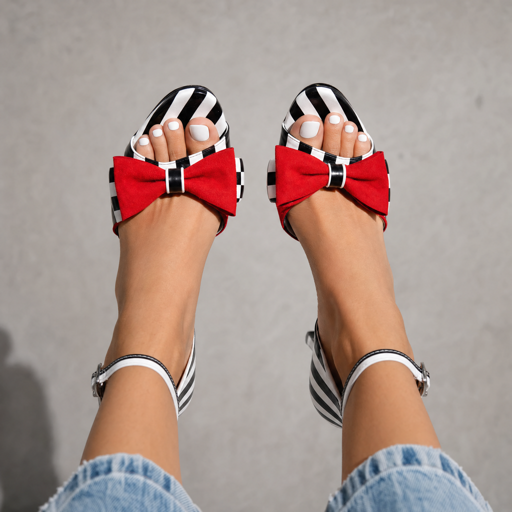Tessa Aria Bow Heels