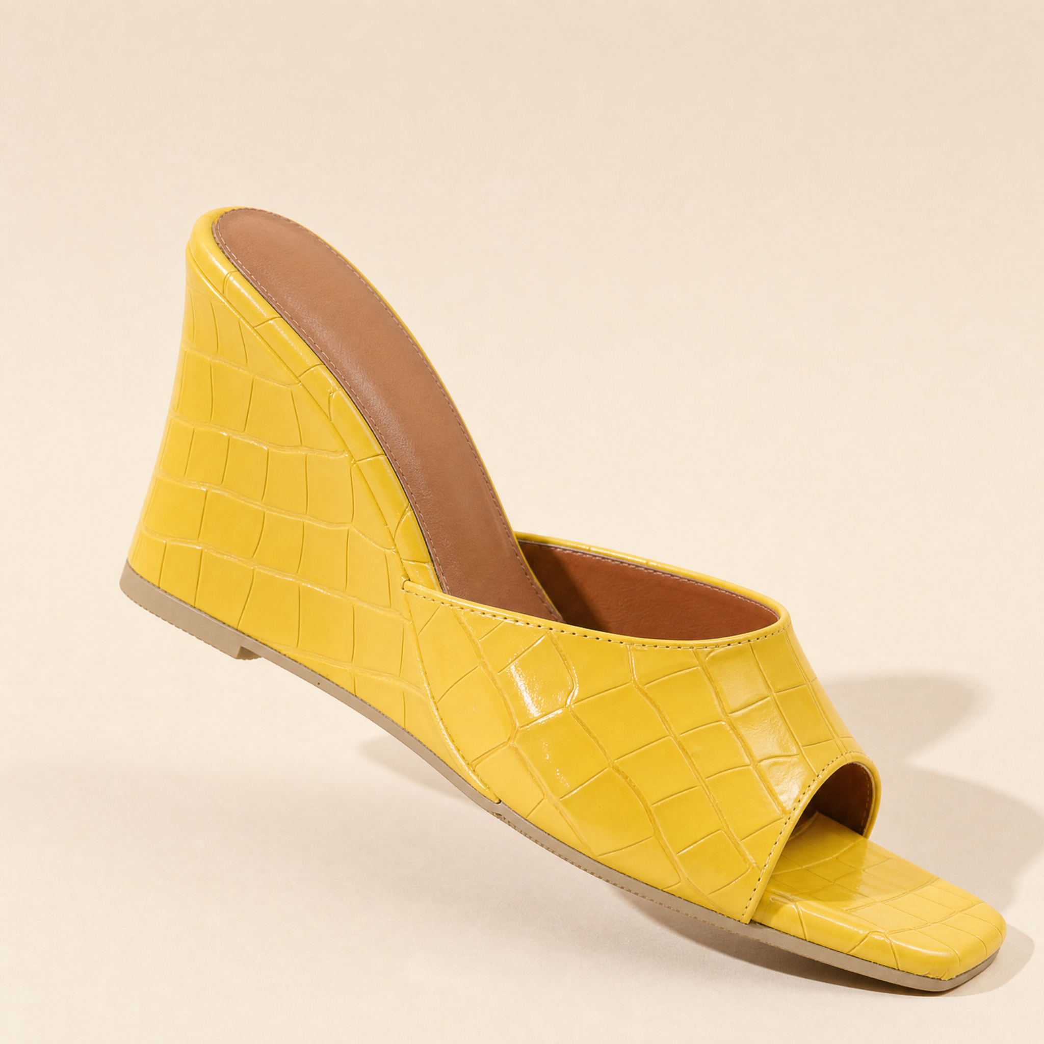 Mara Croc Wedge