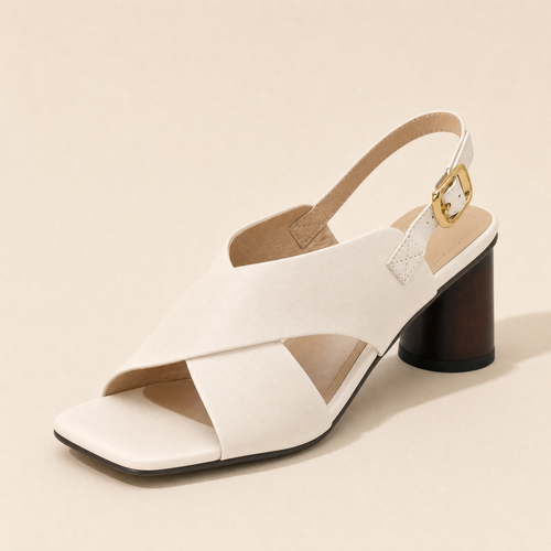 Cathaline Cross-Strap Sandals