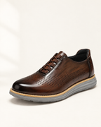 The Padova in Brown, three-quarter view