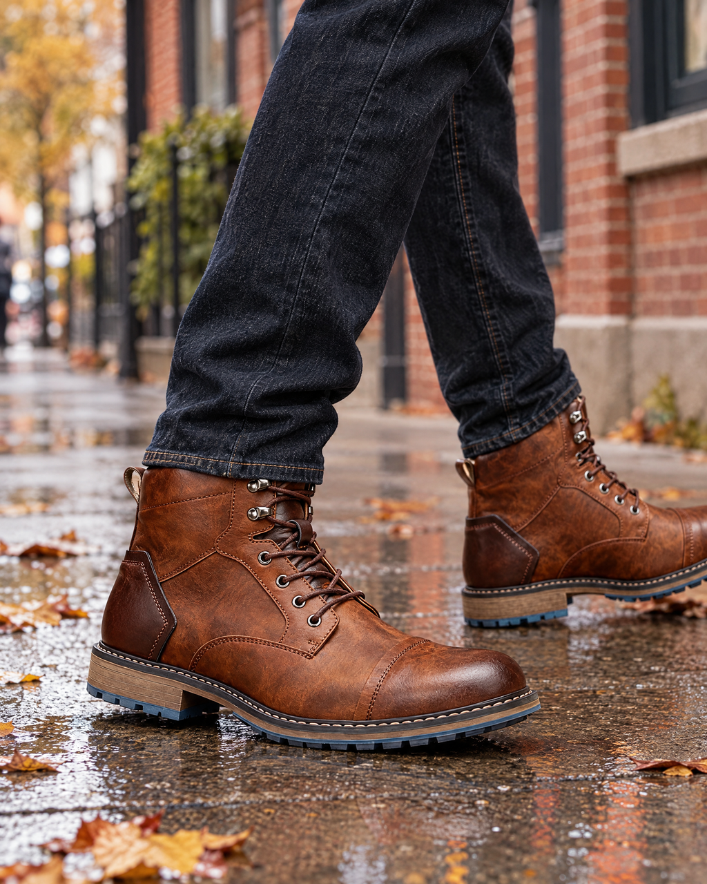 The Trieste in Chestnut Brown - VIA NOVA